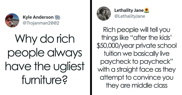 Netizens Jokingly Ask Rich People These 30 Questions