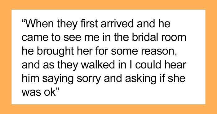 Bride Wonders If She Is The Jerk For Telling Father To Leave Wedding Or Stop Excessively Apologizing To His Fiancée, The Internet Responds