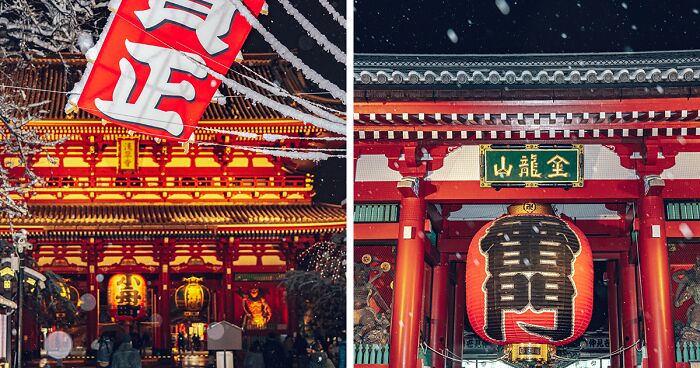 I Captured A Rare Sighting Of Tokyo Covered In Heavy Snow, And Here Are 15 Of My Best Images