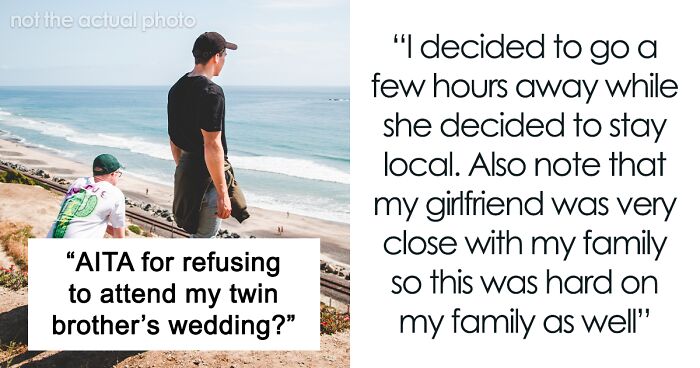 Man Gets Labeled “Selfish” For Refusing To Attend Brother’s Wedding As He Feels Uncomfortable With Him Tying The Knot With His Ex