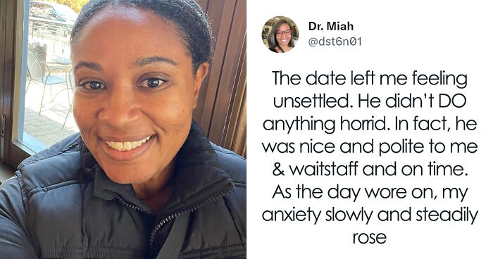 On The First Date, Man Expresses Some Pretty Concerning Opinions, Woman Realizes How Bad It Was Only At Home