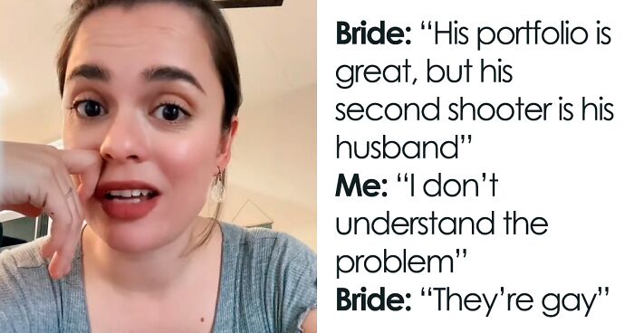 “Well They’re Gay And That Goes Against Our Values”: Wedding Planner Is So Shocked At Bride’s Homophobia Towards Photographers, She Quits Last Minute