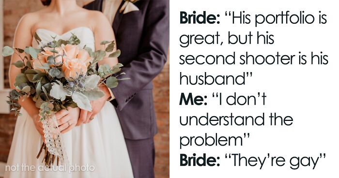 People Are Loving How This Wedding Planner Handled A Bride Who Rejected Amazing Photographers Just Because They're Gay