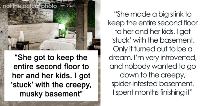 “It’s My Own Personal Clubhouse”: Woman Fixes Up The ‘Creepy’ Room In Her Basement, Her Sister Wants It To Be The Family Room Now