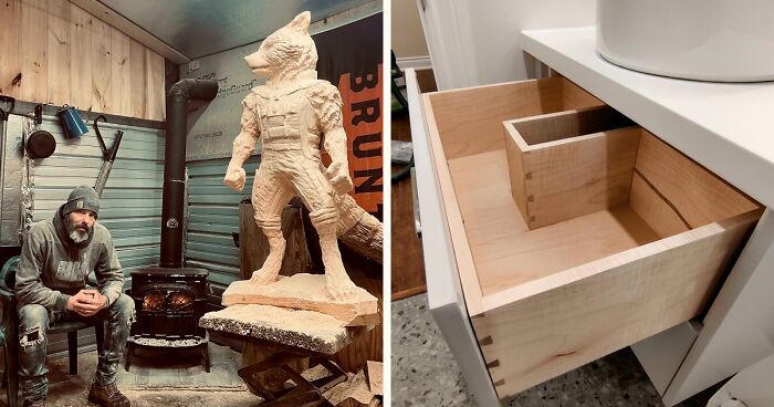 98 Incredible Woodworking Projects Shared In This Online Group (New Pics)