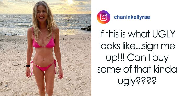 58 Y.O. Supermodel Keeps Sharing Her Body-Positive Pictures Despite People Trying To Shame Her Bikini Photos