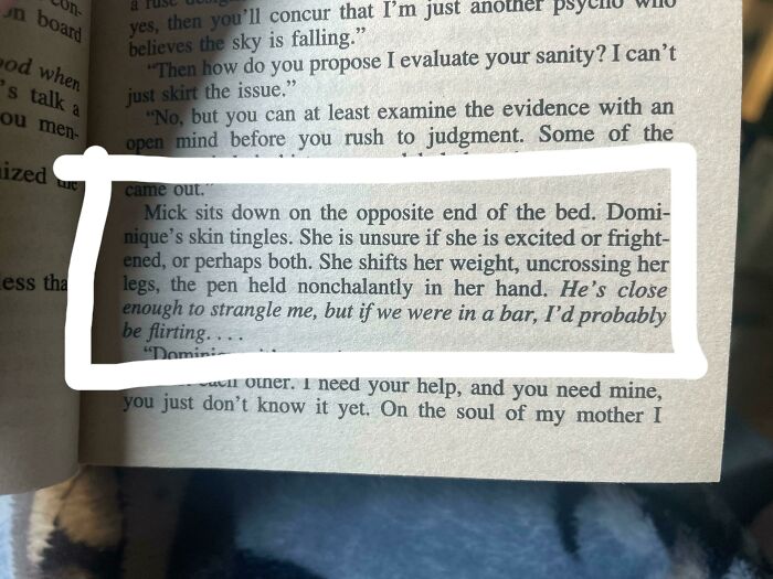 Because This Is What A Female Psychologist Would Think When Dealing With A Paranoid Schizophrenic Violent Patient. Domain, Steve Alten