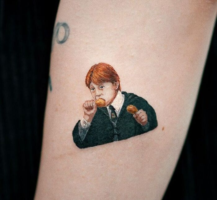 118 Harry Potter Tattoos For Ultimate Fans Of The Wizarding World | Bored  Panda