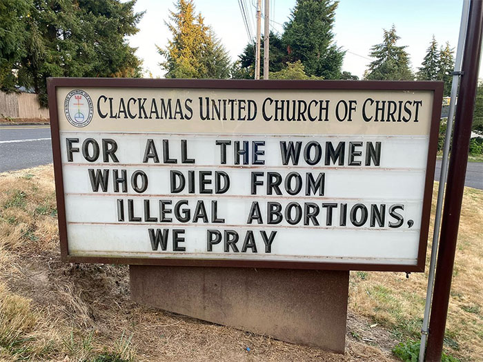 For All The Women Who Died From Illegal Abortions, We Pray
