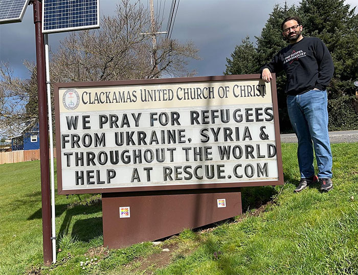 We Pray For Refugees From Ukraine, Syria, & Throughout The World