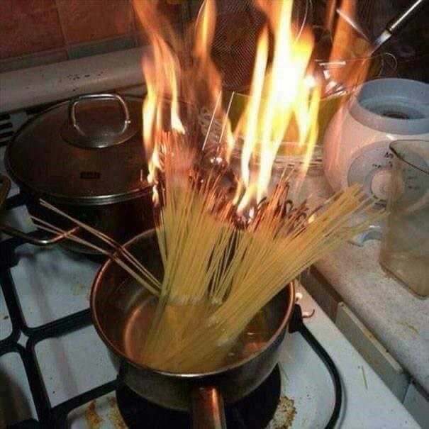 Flaming Spaghetti