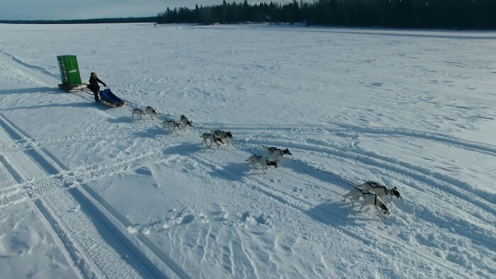 The Great Frozen Pizza Expedition: We Crossed Two Borders By Dog Sled To Bring Frozen Pizza To Residents Of Angle Inlet