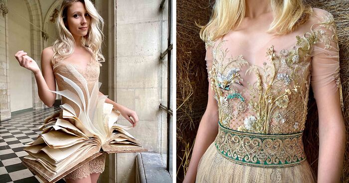 This Designer From France Creates Unique Dresses Straight From Fairy Tales (35 New Pics)