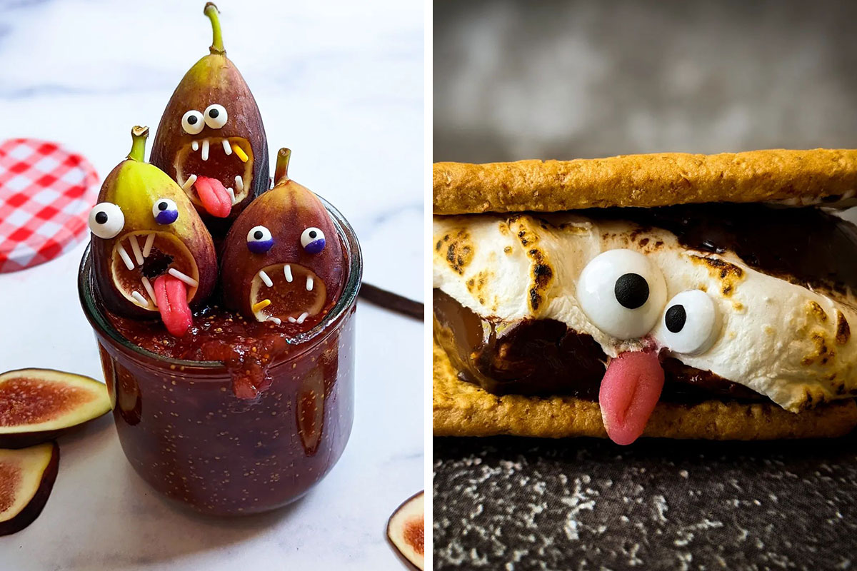 35 Humorous Food Art That This Artist Made By Adding Funny Faces On Top 