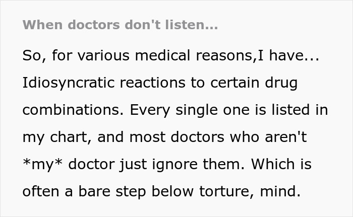 "Not The Shoes, They Cost Me $300!": Patient’s Revenge Story Of Barfing On Doctor For Ignoring Her Medicine Allergies