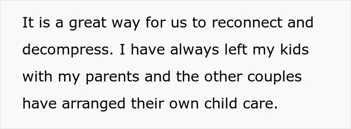 “[Am I The Jerk] For Changing My Mind About Splitting The Cost Of Our Group Vacation Equally?”