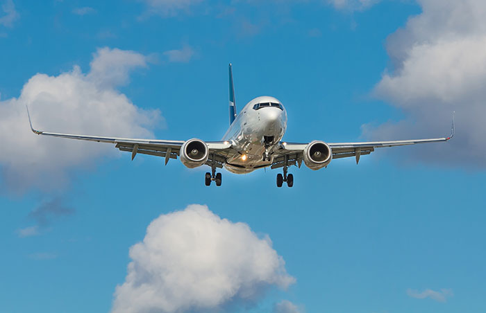 Picture of flying plane