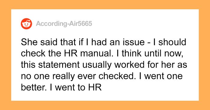 Boss Thinks She Can Get Away With Forcing Employees To Work Through Lunch, But One Employee Takes Matters Into Her Own Hands And Goes To HR