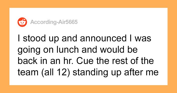 Boss Insists All Employees Must Work During Lunchtime And That It's Completely Legal, Doesn't Expect One Of Them Will Actually Go To HR And Prove Her Wrong