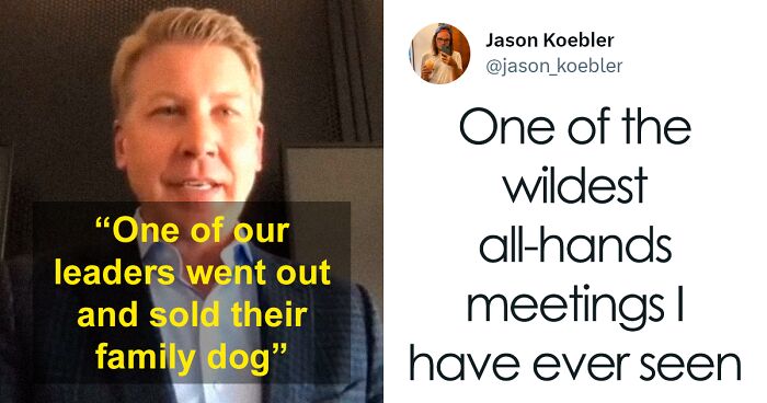 CEO Goes Viral After He Praises Employee For Selling Their Dog To Return To Work From The Office