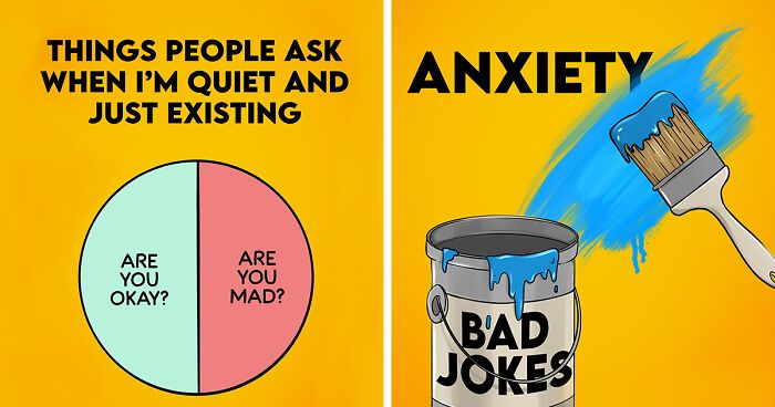 My Life With ADHD: I Illustrated 24 Comics Showing My Everyday Struggles With This Mental Disorder