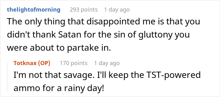 Atheist Guy Fights Fire With Fire By Saying A Prayer To Another God After MIL Forces Him To Say Grace