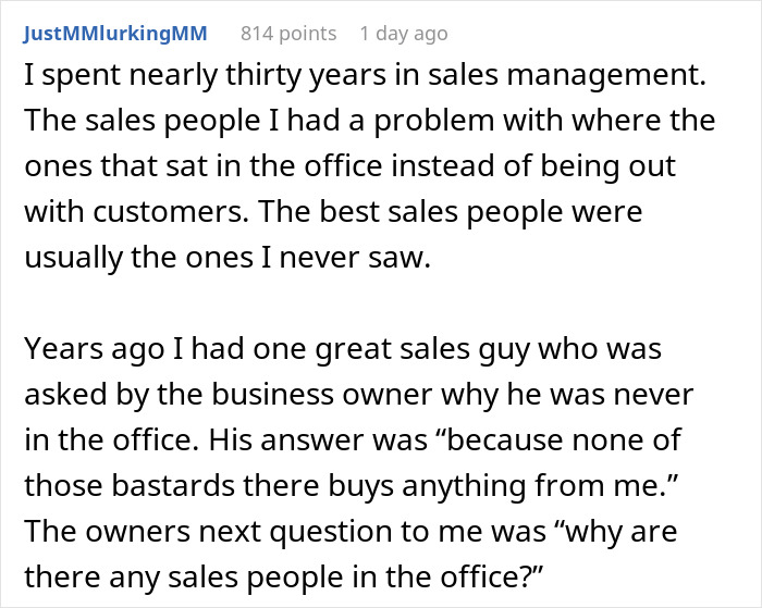 "She Should Expect My Resignation By The End Of The Day": Boss Regrets Demanding Her Best Employee Come To The Office More Often