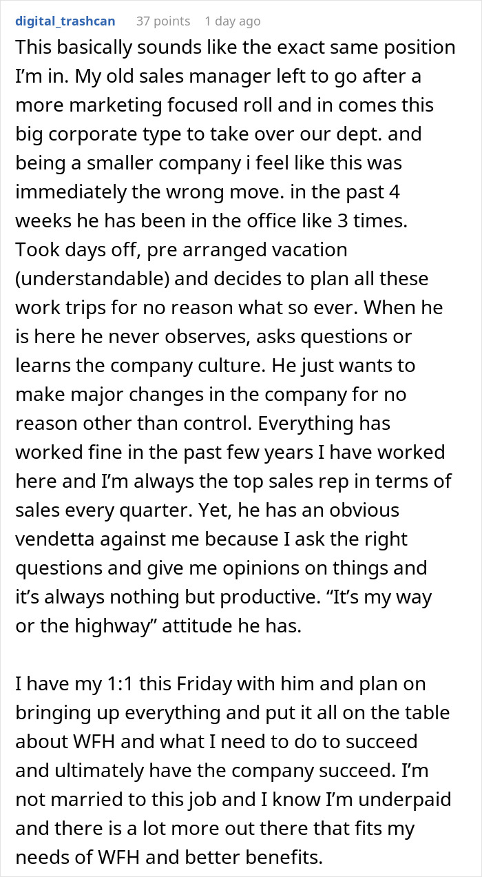 "She Should Expect My Resignation By The End Of The Day": Boss Regrets Demanding Her Best Employee Come To The Office More Often