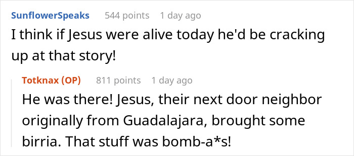 Atheist Guy Fights Fire With Fire By Saying A Prayer To Another God After MIL Forces Him To Say Grace