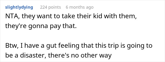 “[Am I The Jerk] For Changing My Mind About Splitting The Cost Of Our Group Vacation Equally?”