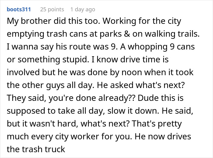 Person Tells How They Messed Up At Work By Doing The Job 5 Times Faster Than The Previous Employee