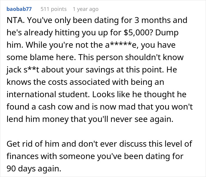 "Am I A Jerk For Refusing To Loan My Boyfriend $5,000?": Woman Defends Her Decision To Get Plastic Surgery Instead Of Giving Money To New BF