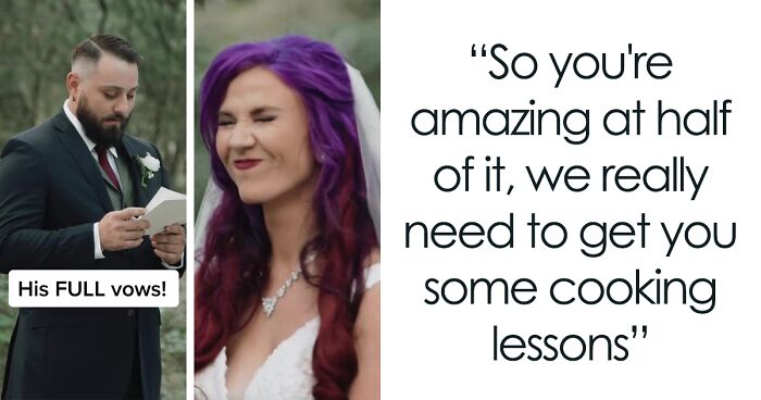 “Throw The Whole Man Out”: People’s Reaction To Dude’s Wedding Vows