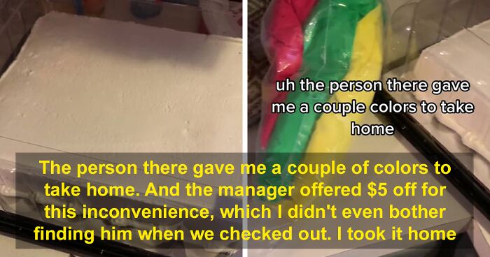 Costco Flat-Out Hands Woman Blank Cake, Supposedly Refusing To Color It As Per Her Order Due To Copyright, Expects Her To Just Accept It