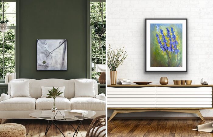 My Favorite Spring Flowers And The Paintings I Created From Them (9 Pics)