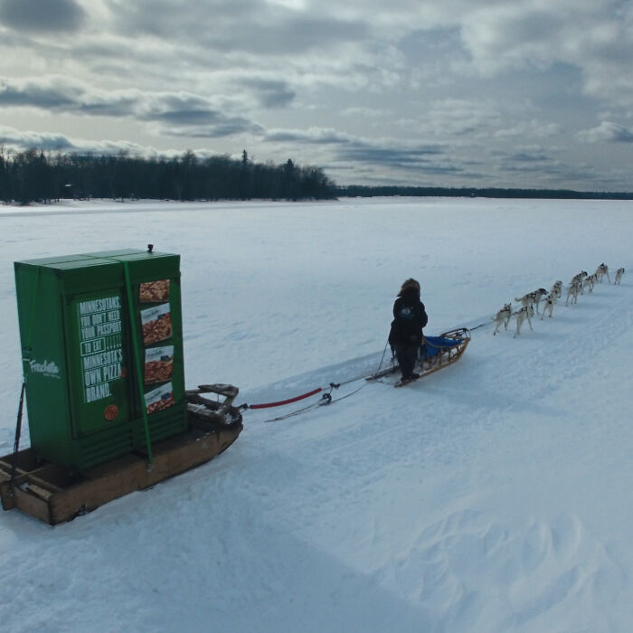 The Great Frozen Pizza Expedition: We Crossed Two Borders By Dog Sled To Bring Frozen Pizza To Residents Of Angle Inlet