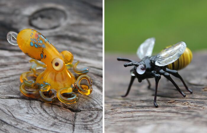 I Create Glass Figurines For Art Lovers And Nature Enthusiasts (10 Pics)