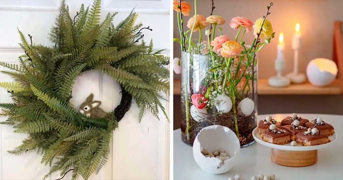 90 People Who Stepped Up Their Home Decor Share Their Best Ideas For Easter