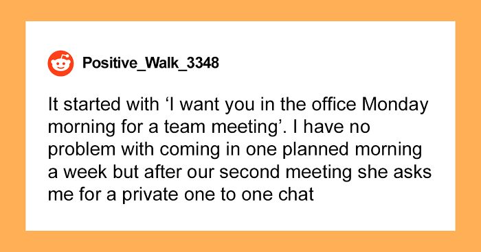 New Boss Tells Star Employee He Needs To Be In The Office At Least 3 Times A Week Because It's 'Unfair' To Others, He Quits On The Spot Instead