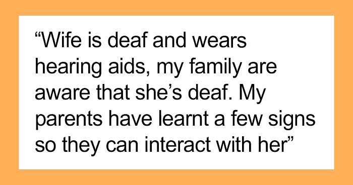 Man Gets Backed Online For Encouraging His 3 Y.O. To Communicate With Deaf Mom By Banging On The Dinner Table