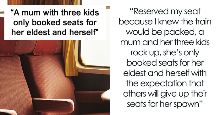 Passenger's Rant Goes Viral After Mom Underbooks Train Seats For Her 3 Kids, Expects Others To Give Up Theirs