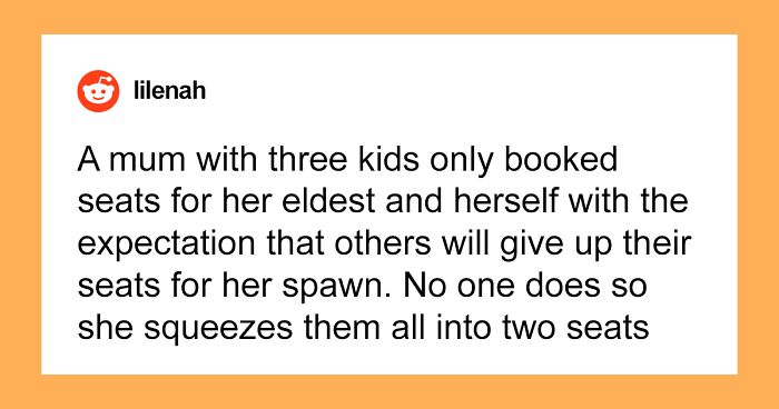 “Mum Has Also ‘Accidentally’ Stood On My Foot Twice Too”: Train Passenger Complains About A Mom Not Planning Ahead And Expecting Others To Accommodate Her