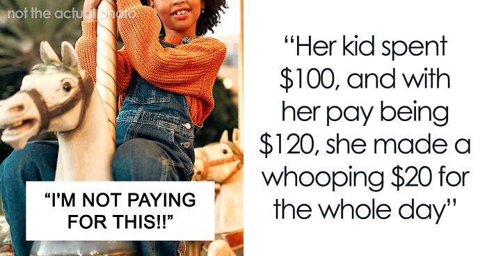 Entitled Mom Brings Kid To Work And Expects Coworker To Entertain Her, Ends Up Earning Only $20 For The Whole Day Of Work After He Does Exactly That