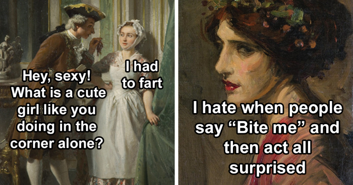 95 Classic Paintings Adapted To Funny Modern Problems, As Shared By This Facebook Group