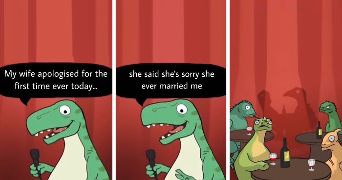 I Created A Dino Standup Comedian That Dishes Out Puns And Groan-Inducing Jokes, And Here Are 70 Of The Best Ones