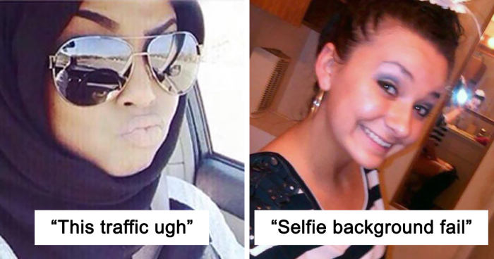 34 Funny Selfie Fails From People Who Did Not Check The Background