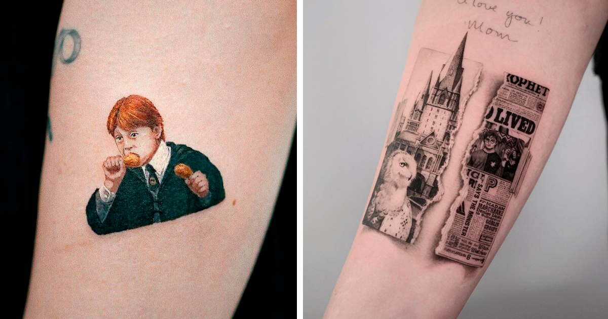 Tatouage Harry Potter : 70 plus belles idées et inspirations