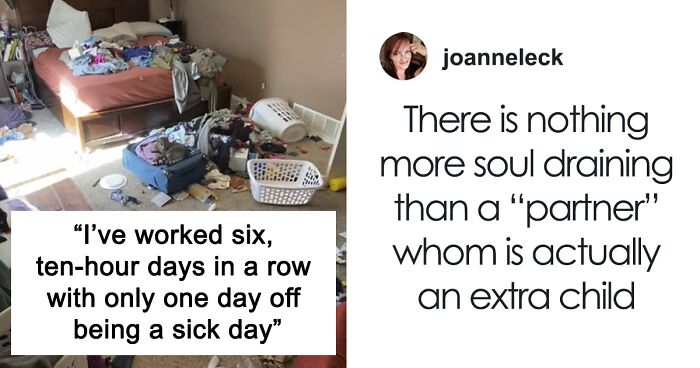 Women Rally Online To Support A Mom Who Left Her Husband After He Refused To Clean The House For 6 Days