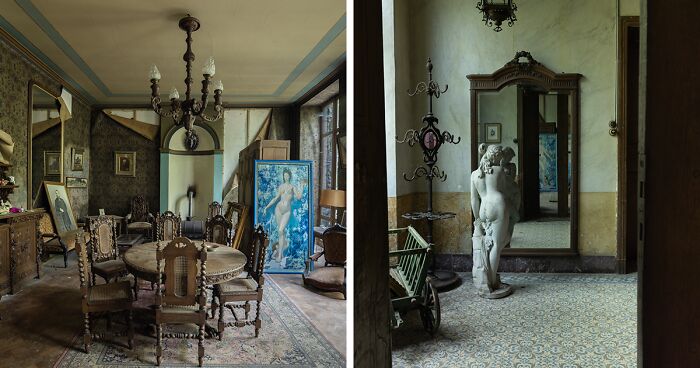 I Discovered A Hauntingly Beautiful Abandoned Chateau In Belgium (18 Pics)