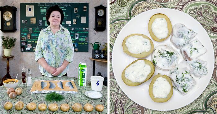 26 Photographs Of Grandmothers And Their Signature Dishes Captured By Gabriele Galimberti